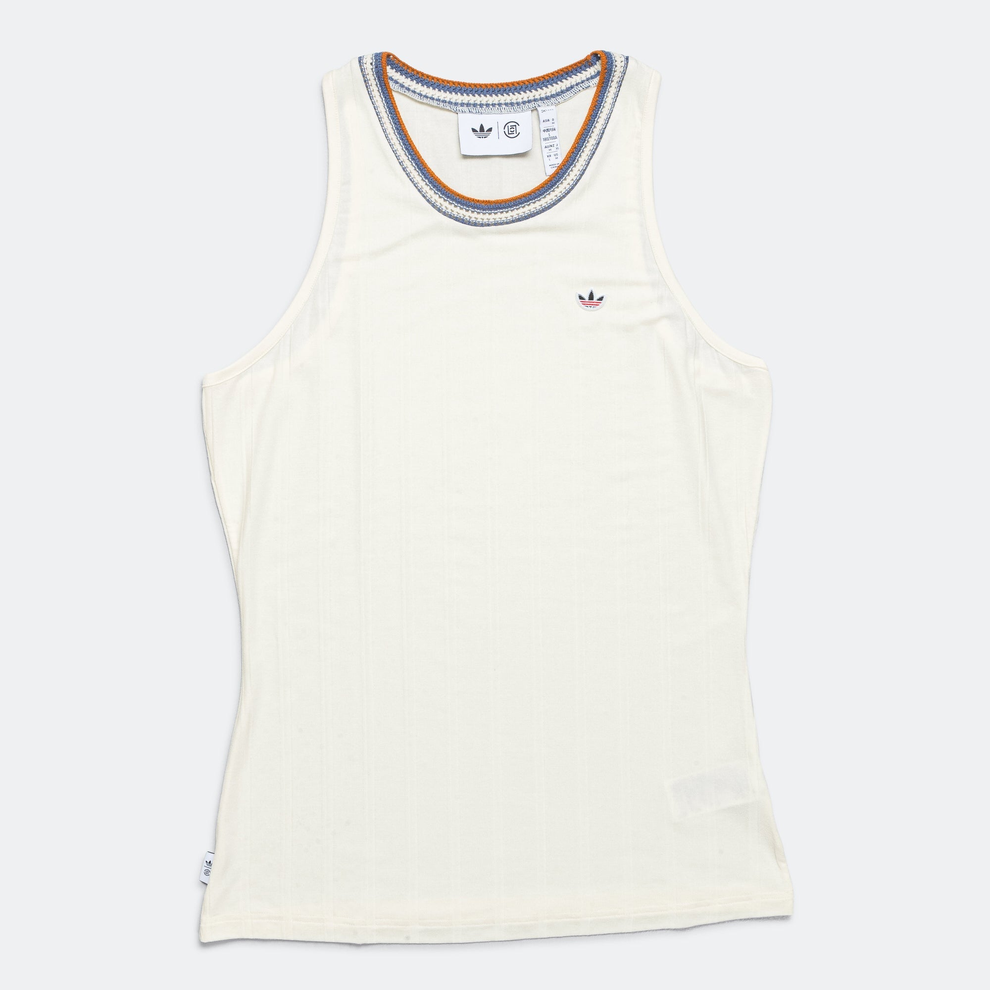 Knit Rib Tank By Edison Chen X Clot Adidas – Гарантія оригінальності – боковий вид - ADIDAS