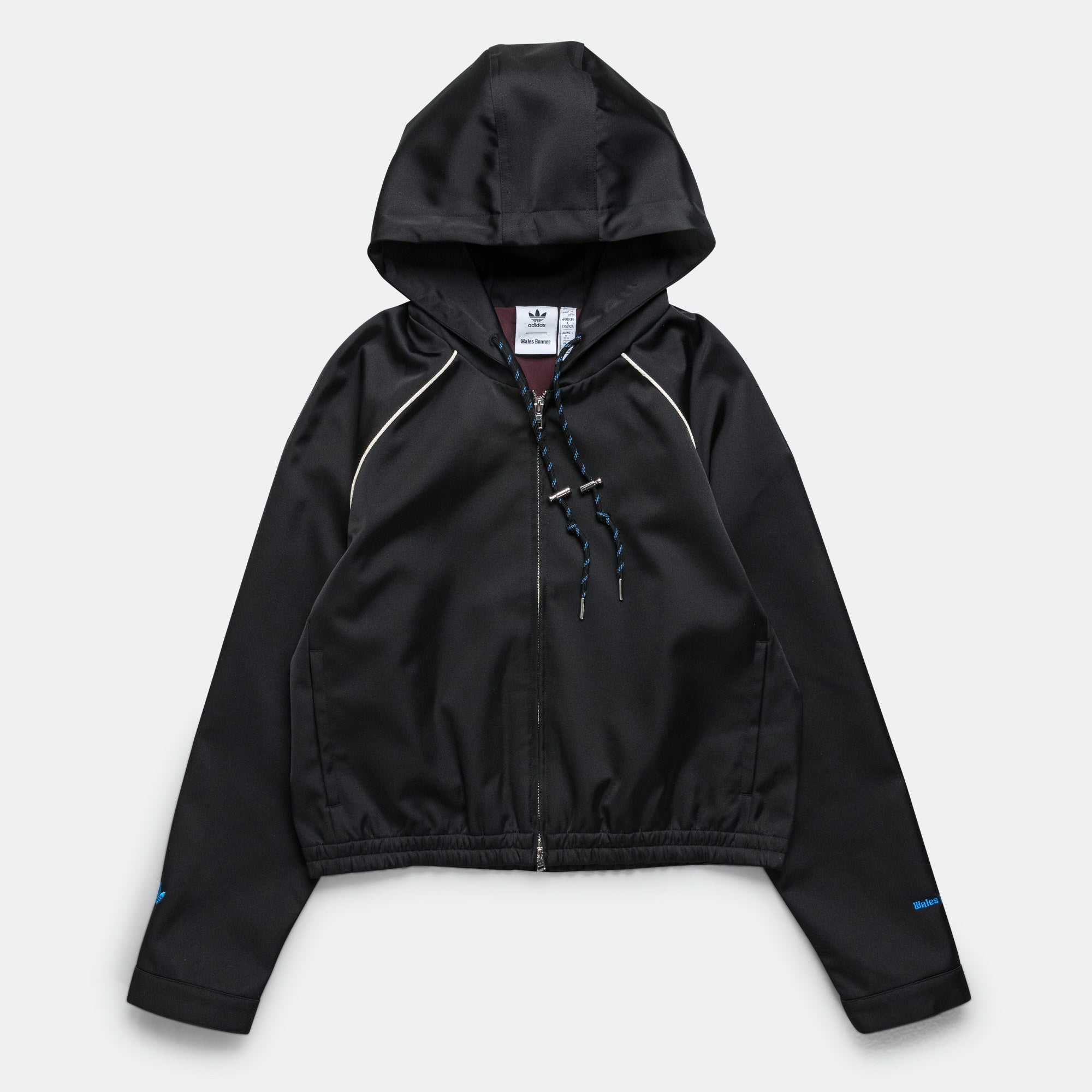 Оригінальна Womens Satin Hoodie X Wales Bonner Adidas – боковий вид - ADIDAS