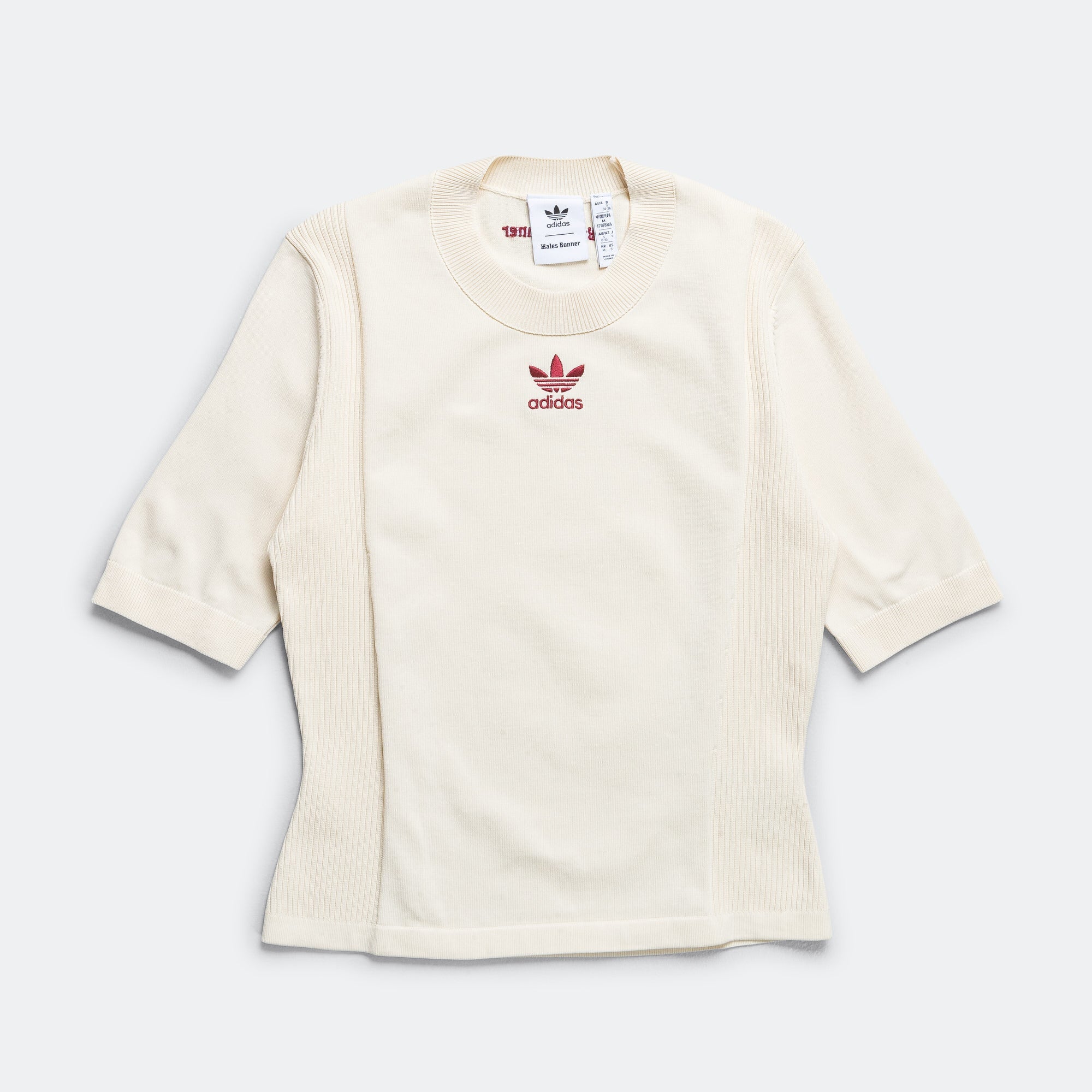 Оригінальна Womens Knit Shirt X Wales Bonner Adidas – боковий вид