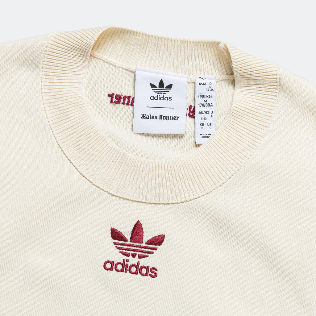 Оригінальна Womens Knit Shirt X Wales Bonner Adidas – вид ззаду