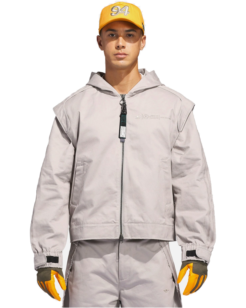 Bad Bunny X Mercedes Amg Petronas F1 Zip Up Mens Jacket Adidas оригінал – Купити в Україні