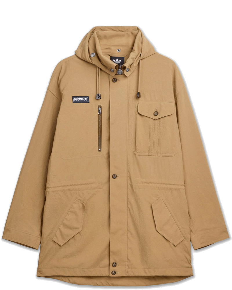 Оригінальна Mens Longridge Spzl Parka Cardboard Adidas