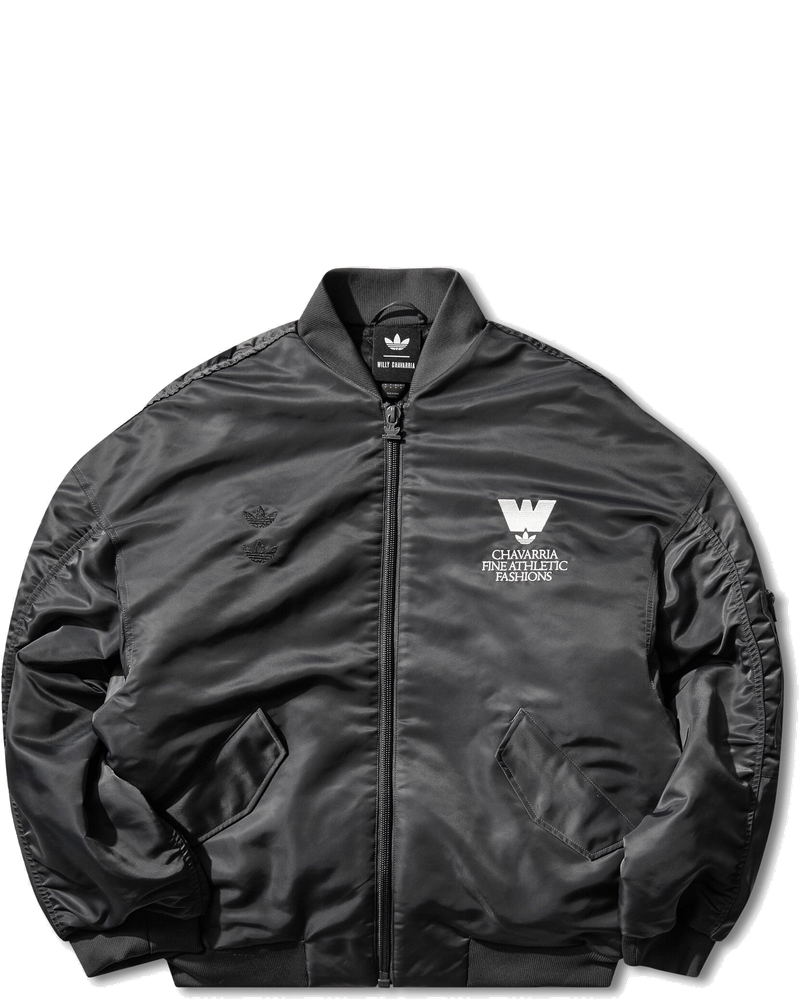 Mens Willy Chavarria Bomber Jacket Grey Adidas оригінал – Купити в Україні