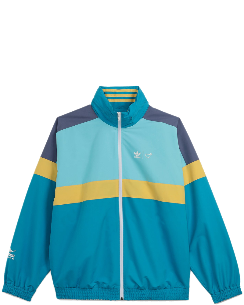Оригінальна By Human Made Mens Windbreaker Jacket Lt Aqua Adidas