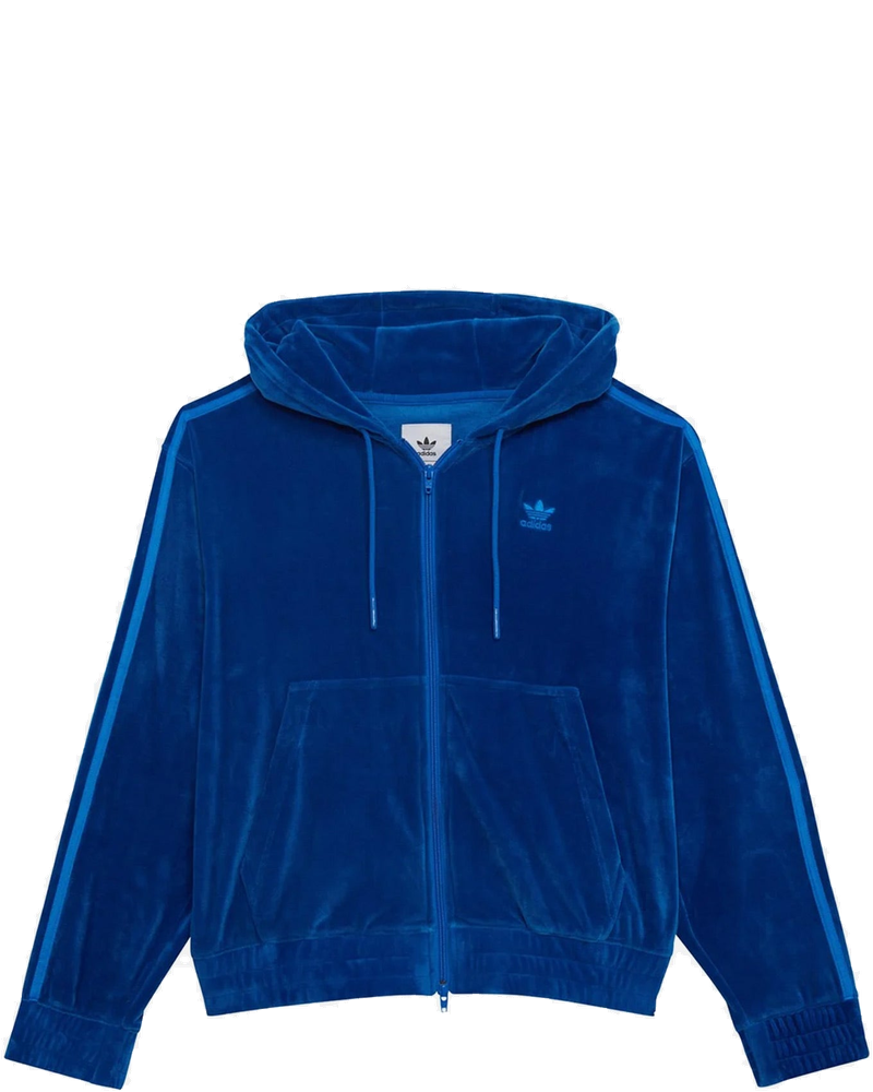 Jeremy Scott Velour Full Zip Hoodie Mens Jacket Adidas – Гарантія оригінальності