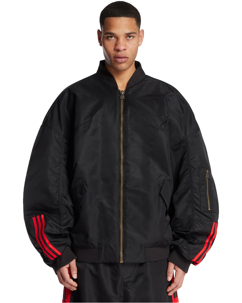 X Willy Chavarria Black Relaxed Bomber Adidas оригінал – Купити в Україні
