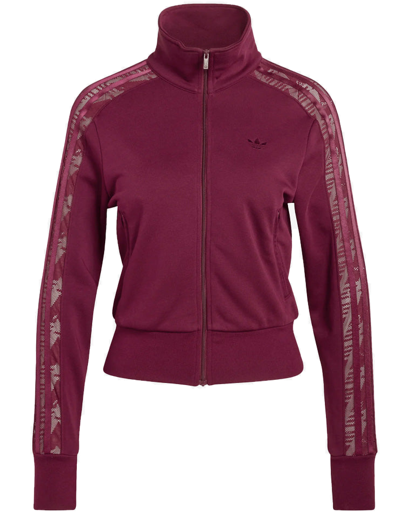 Оригінальна Burgundy Firebird Track Jacket With Lace Adidas