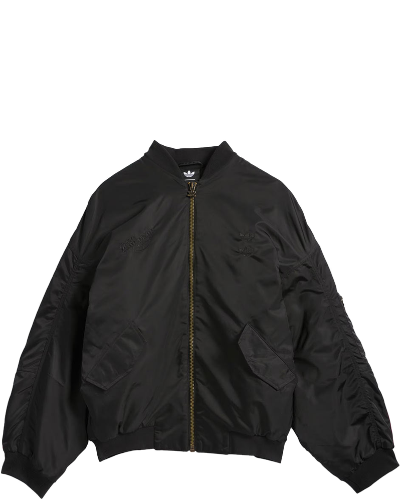 X Willy Chavarria Satin Bomber Black Adidas – Гарантія оригінальності