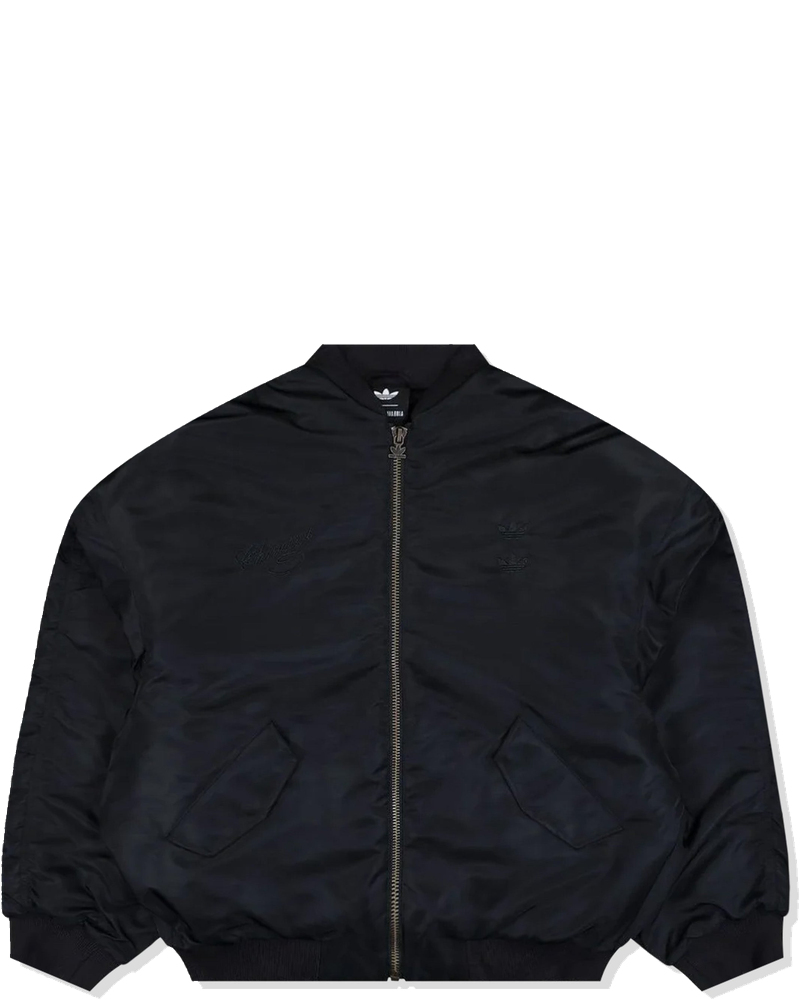 Оригінальна X Willy Chavarria Satin Bomber Jacket Black Adidas