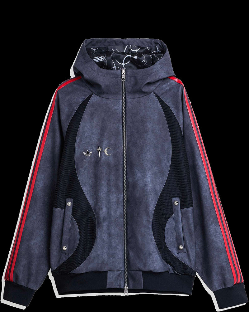 BG_REMOVED_CATALOG_Adidas x Thug Club Mens Leather Jacket - ADIDAS