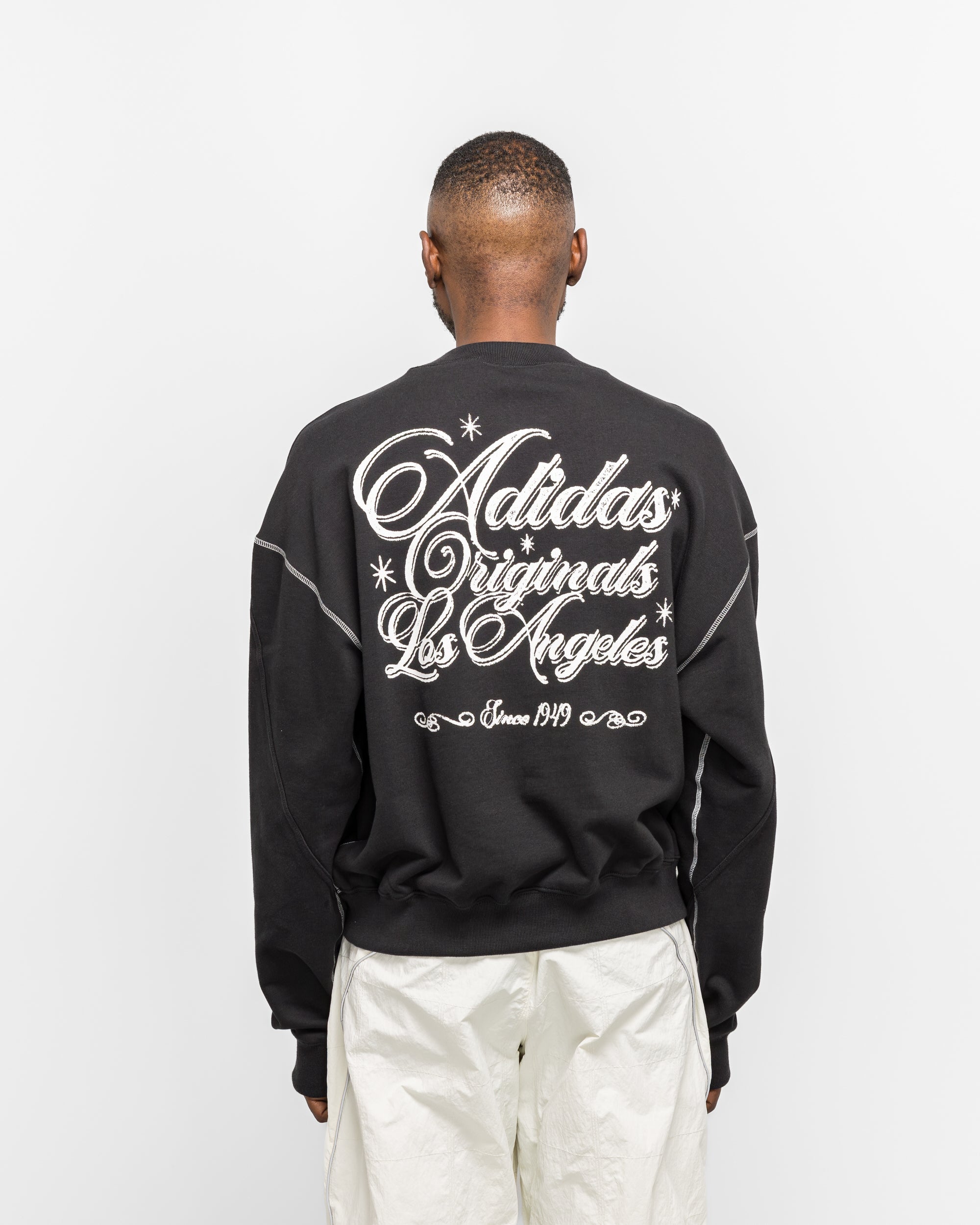 Santa Monica Crewneck Adidas – Гарантія оригінальності – збільшений вид - ADIDAS