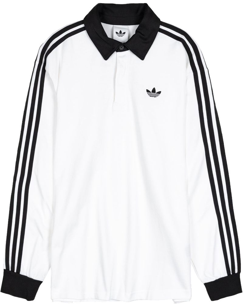 Three Stripes Rugby Long Sleeve Polo Shirt Adidas оригінал – Купити в Україні