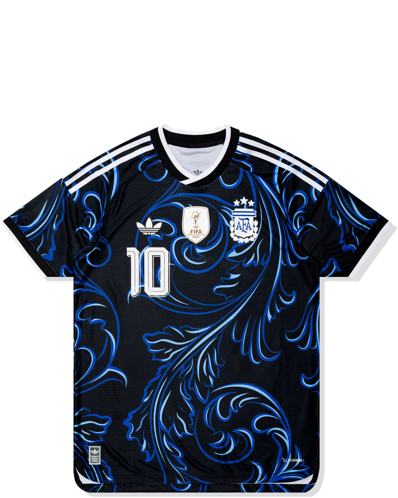 Оригінальна Argentia 26 Away Authentic Messi Jersey Black Adidas