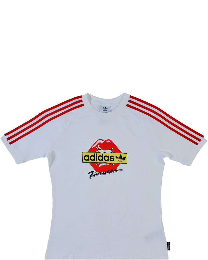 Оригінальна X Fiorucci Womens Crop Top White Adidas