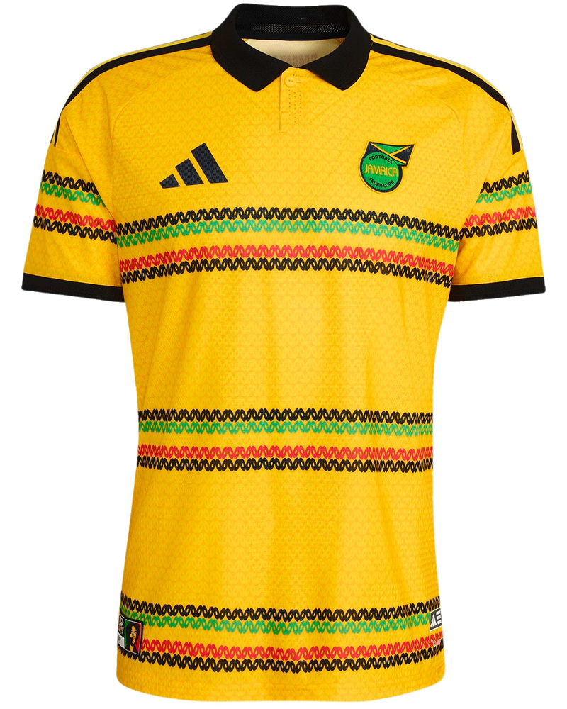 Оригінальна Mens Jamaica 26 X Bob Marley Home Authentic Jersey Adidas