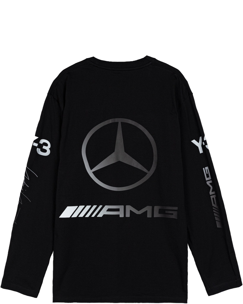 X Mercedes Amg Petronas F1 Team Chaos Logo Long Sleeve Tee Adidas оригінал – Купити в Україні