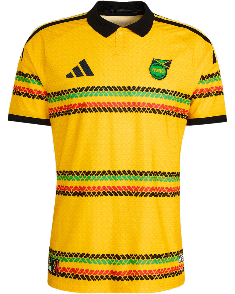 Оригінальна Jamaica 26 X Bob Marley Home Authentic Jersey Adidas