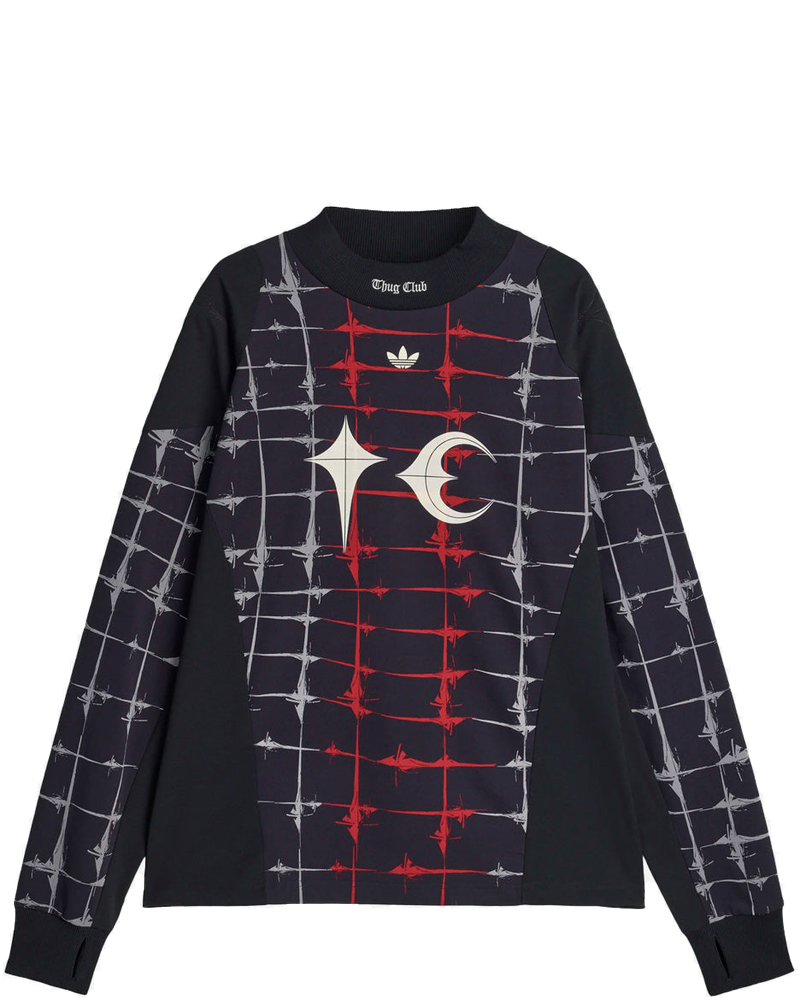 Black Goalie X Thug Club Long Sleeve T-Shirt Adidas оригінал – Купити в Україні