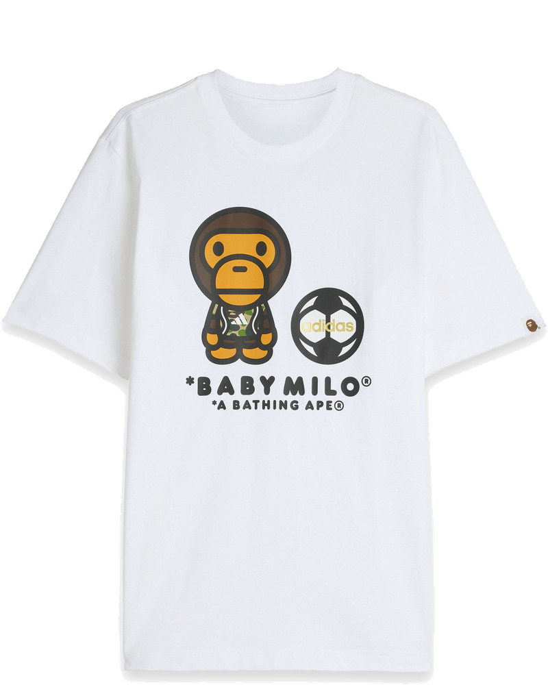 Оригінальна Short Sleeve Milo T-Shirt X Bape Adidas