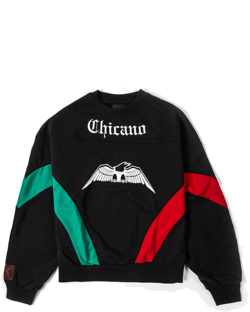 Willy Chavarria X Adidas Fleece Stripe Detailed Mens Crewneck Adidas оригінал – Купити в Україні