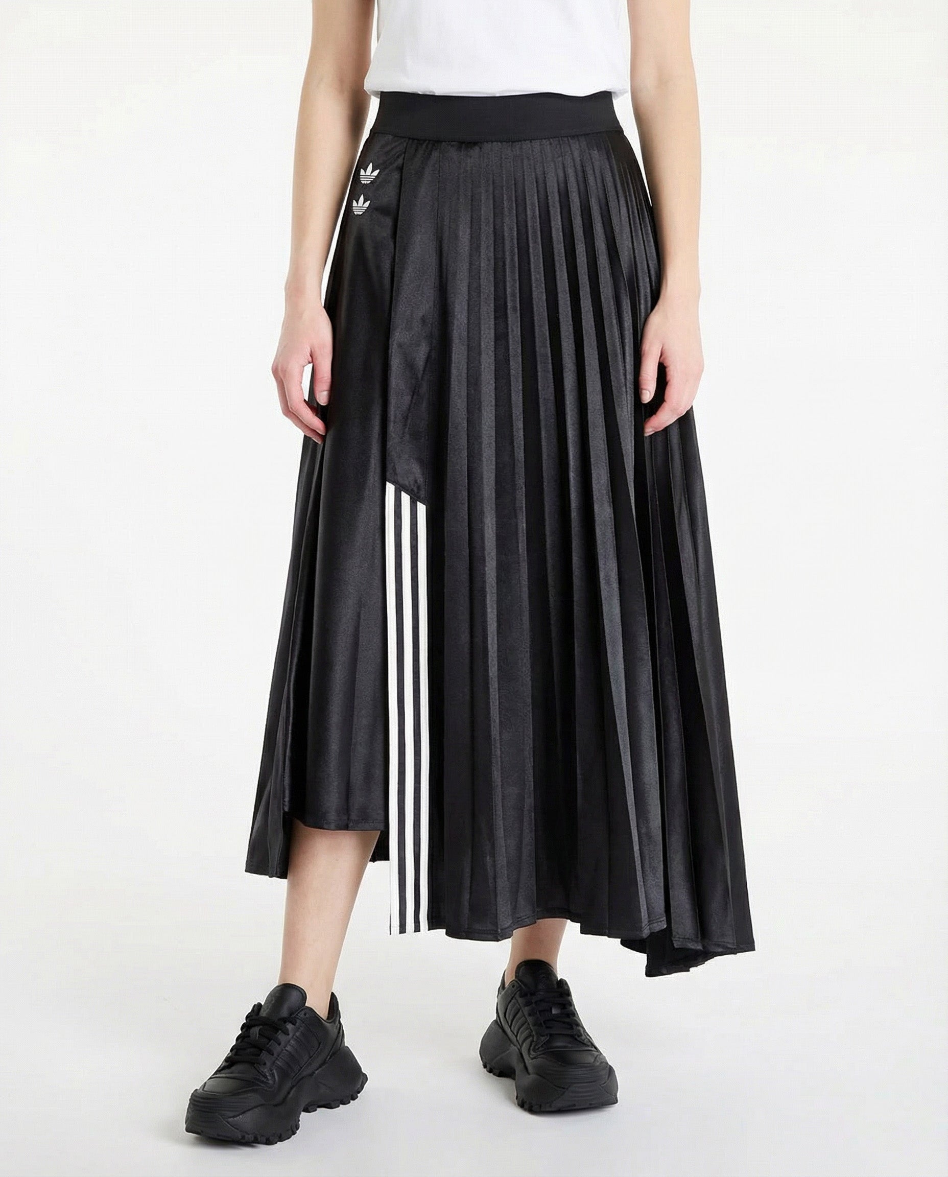 × Willy Chavarria Pleated Skirt Adidas – Гарантія оригінальності – боковий вид - ADIDAS