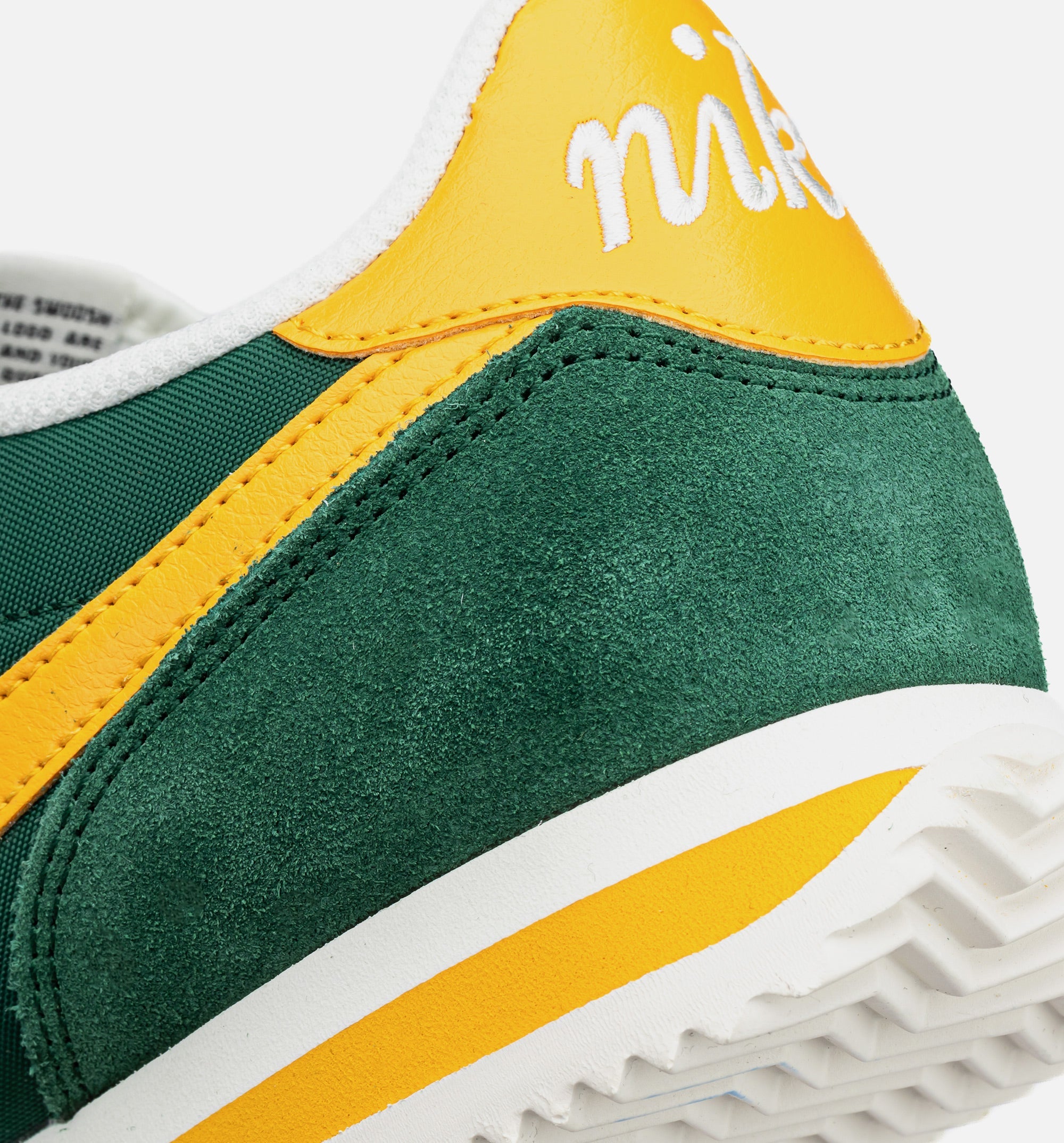 Cortez Gorge Green And Yellow Ochre Mens Lifestyle Shoe Nike – Гарантія оригінальності – детальний вид