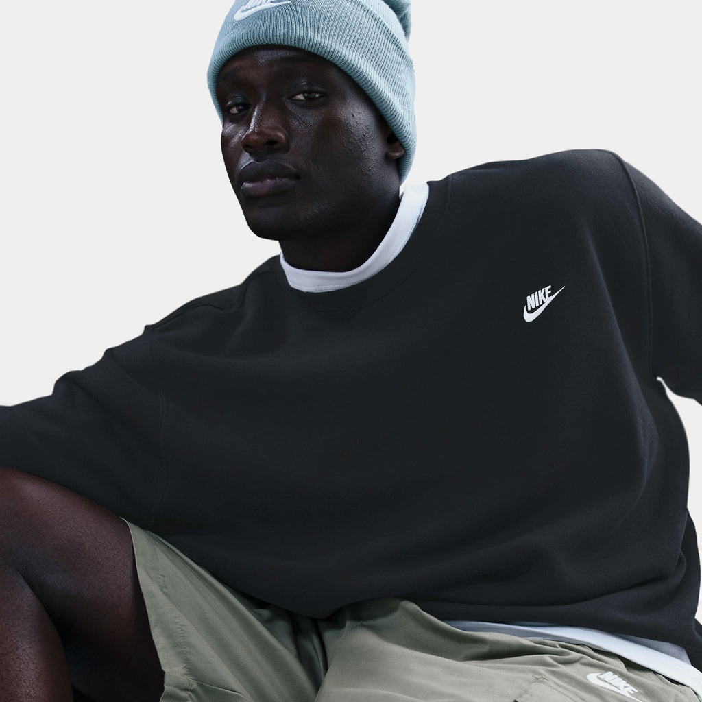 Nsw Club Fleece Mens Crew Nike – Гарантія оригінальності – детальний вид