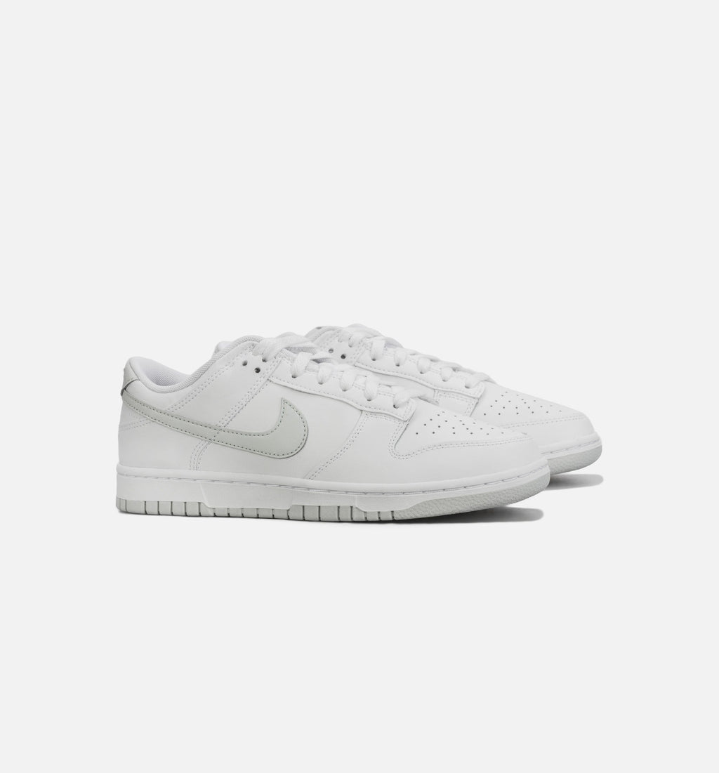Dunk Low Pure Platinum Mens Lifestyle Shoe Nike – Гарантія оригінальності – вид ззаду