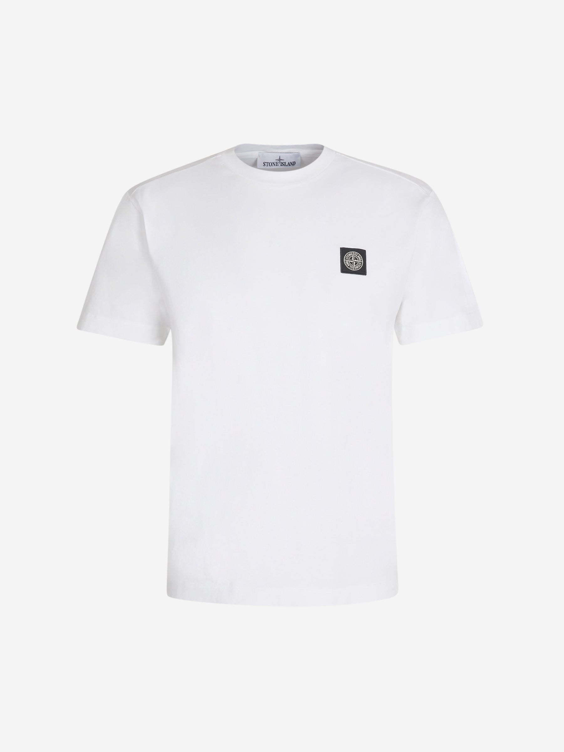 Оригінальна Cotton Logo T-Shirt Stone island – боковий вид