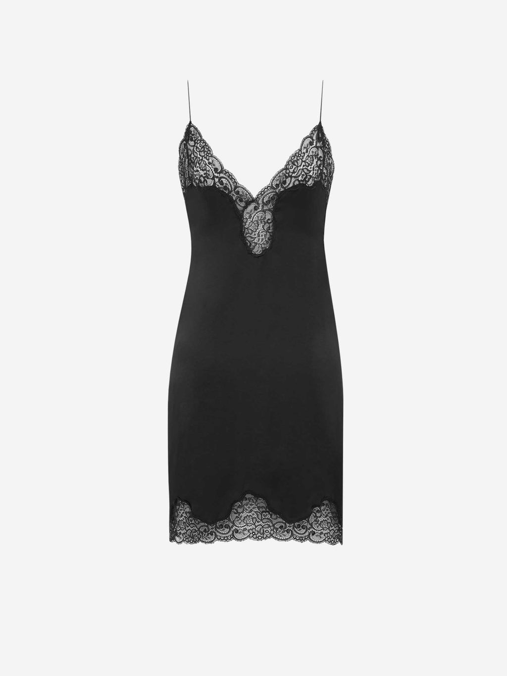 Mini Lingerie Dress Saint laurent – Гарантія оригінальності – боковий вид