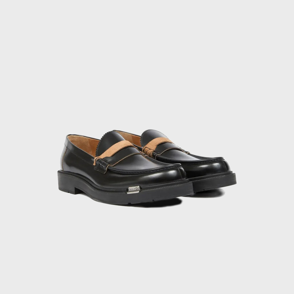 Оригінальна Decortique Loafers Black Maison margiela – вид ззаду