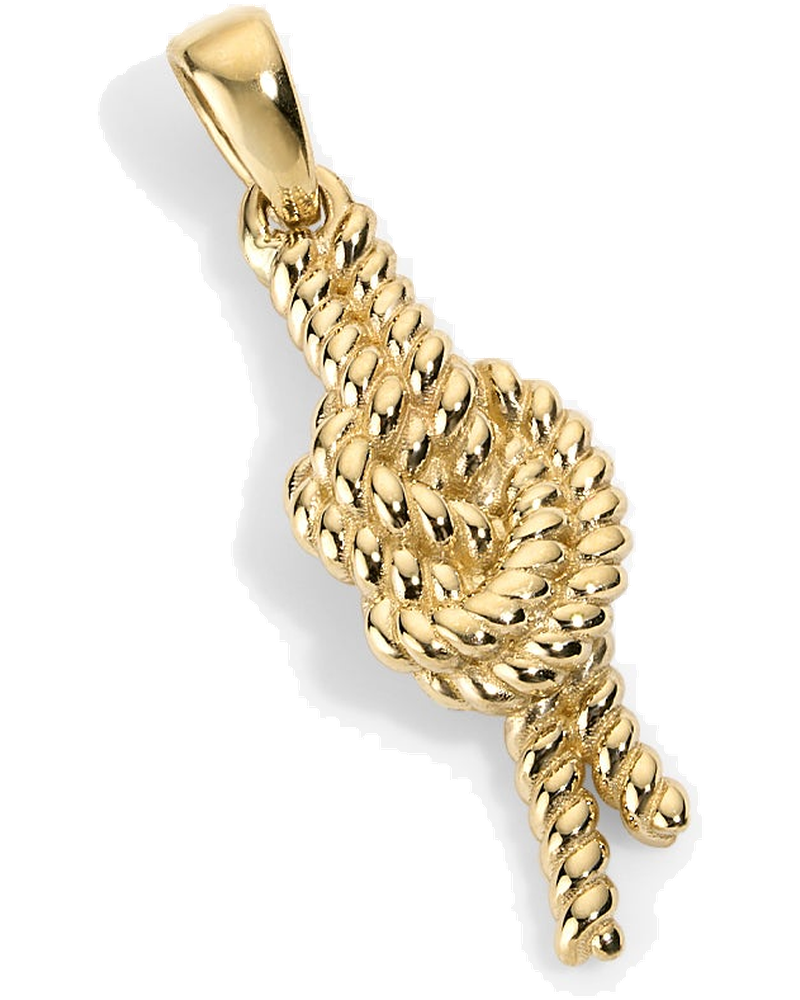 Оригінальна 14kt Gold Nautical Knot Pendant Aime leon dore