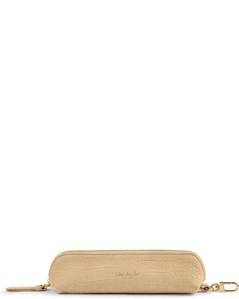 Croc-Embossed Nubuck Pencil Case Aime leon dore – Гарантія оригінальності