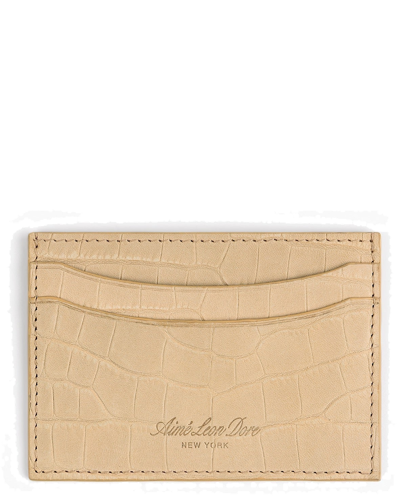 Croc-Embossed Nubuck Cardholder Aime leon dore оригінал – Купити в Україні