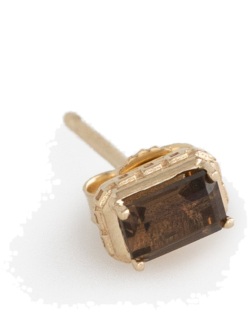 14kt Gold Smoky Quartz Earring Aime leon dore – Гарантія оригінальності