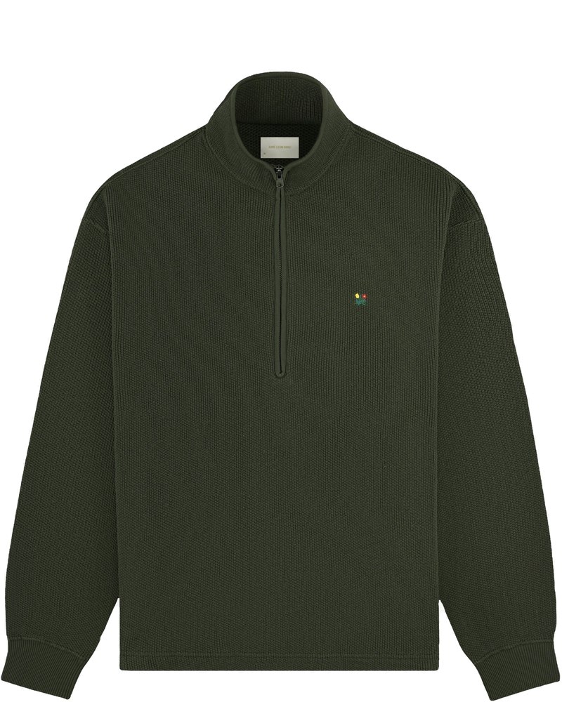 Crest Piqué Half-Zip Pullover Aime leon dore – Гарантія оригінальності