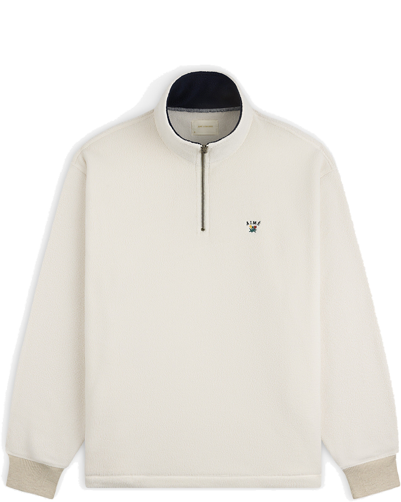 Оригінальна Crest Quarter-Zip Fleece Pullover Aime leon dore