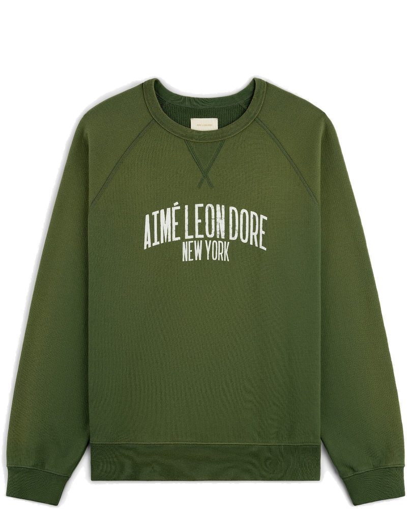 Оригінальна Vintage Washed Crewneck Sweatshirt Aime leon dore