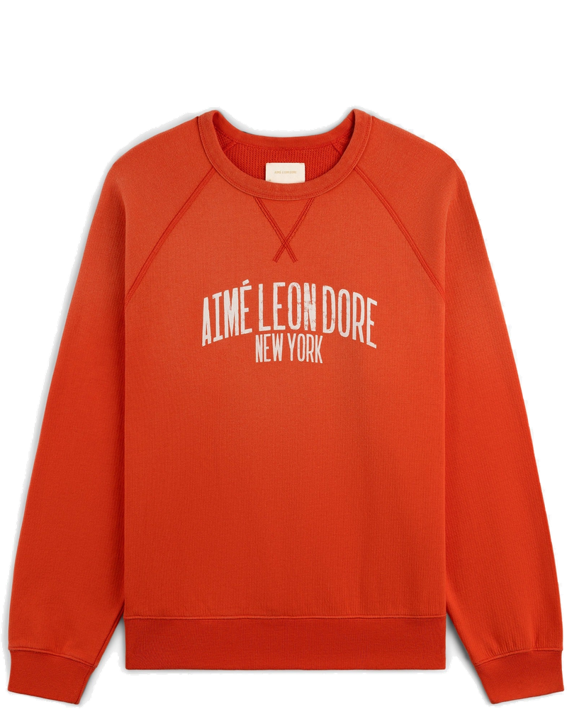 Оригінальна Vintage Washed Crewneck Sweatshirt Aime leon dore