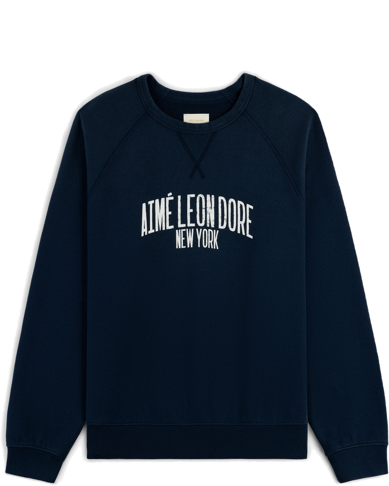 Оригінальна Vintage Washed Crewneck Sweatshirt Aime leon dore