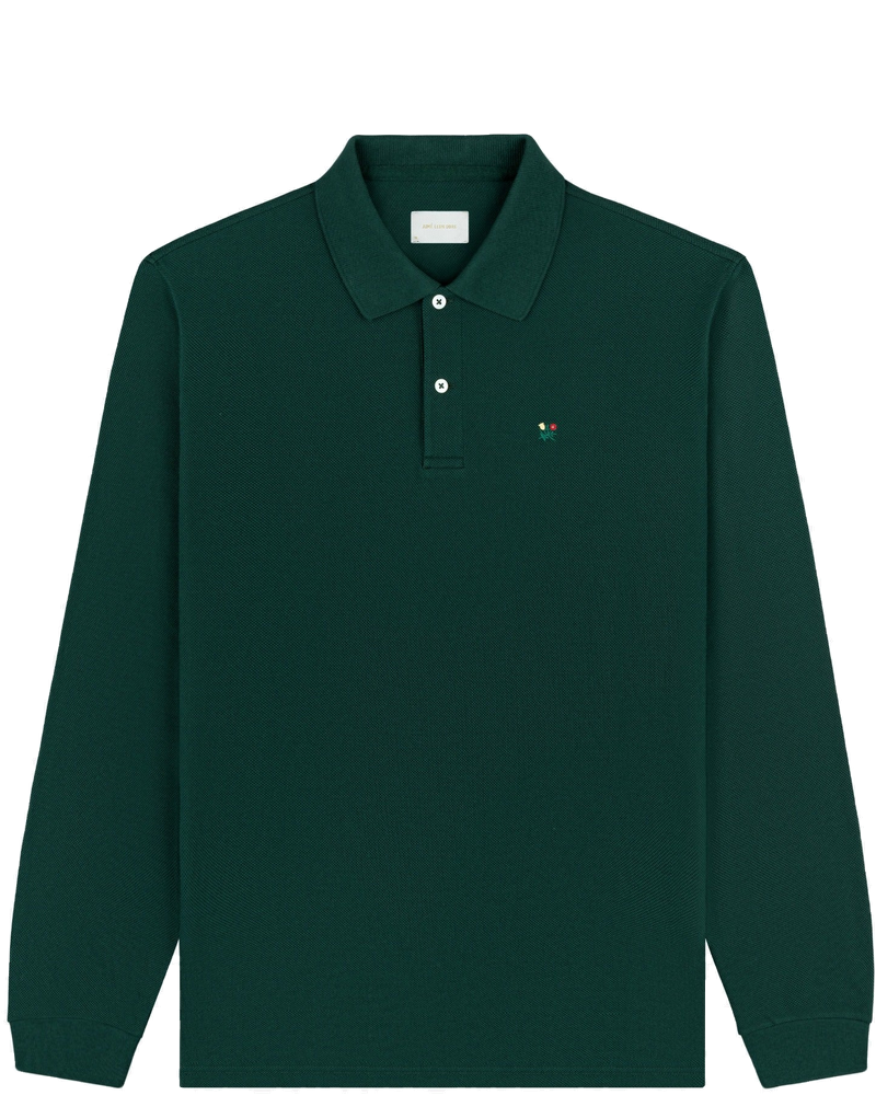 Оригінальна Long-Sleeve Crest Piqué Polo Aime leon dore