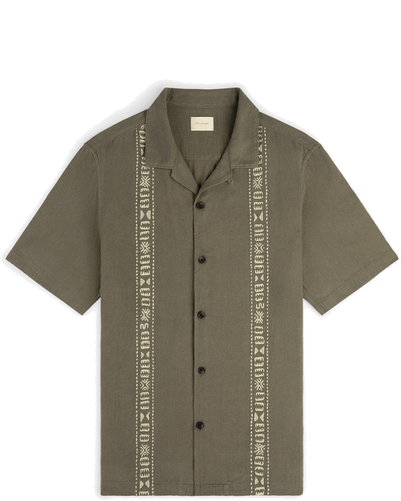 Linen Blend Leisure Shirt Aime leon dore оригінал – Купити в Україні