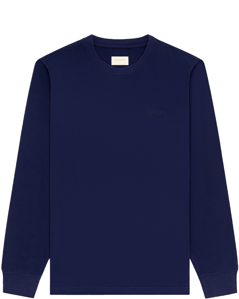 Long-Sleeve Tonal Logo Tee Aime leon dore – Гарантія оригінальності