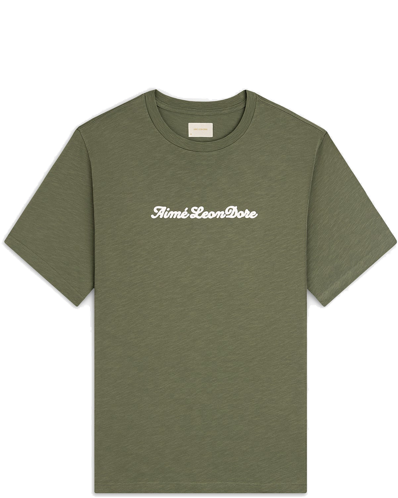 Puff Print Slub Logo Tee Aime leon dore – Гарантія оригінальності