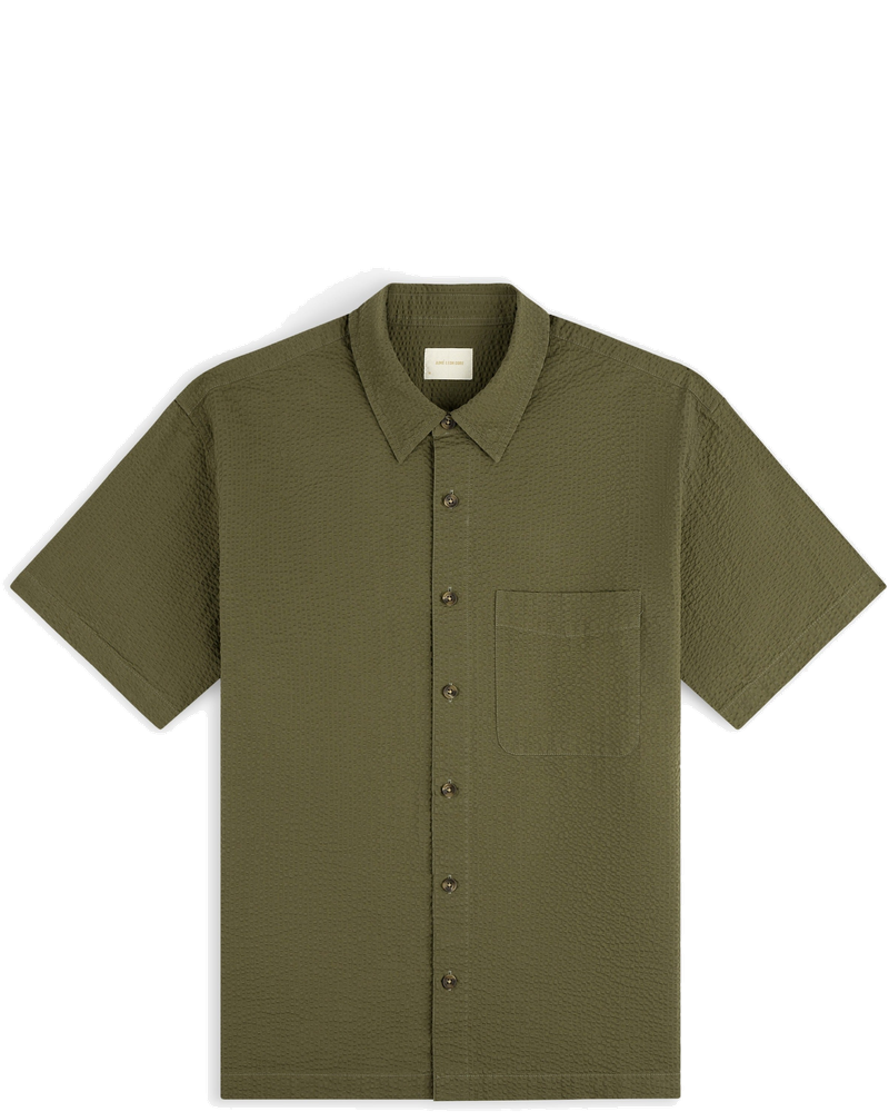 Short-Sleeve Seersucker Shirt Aime leon dore – Гарантія оригінальності