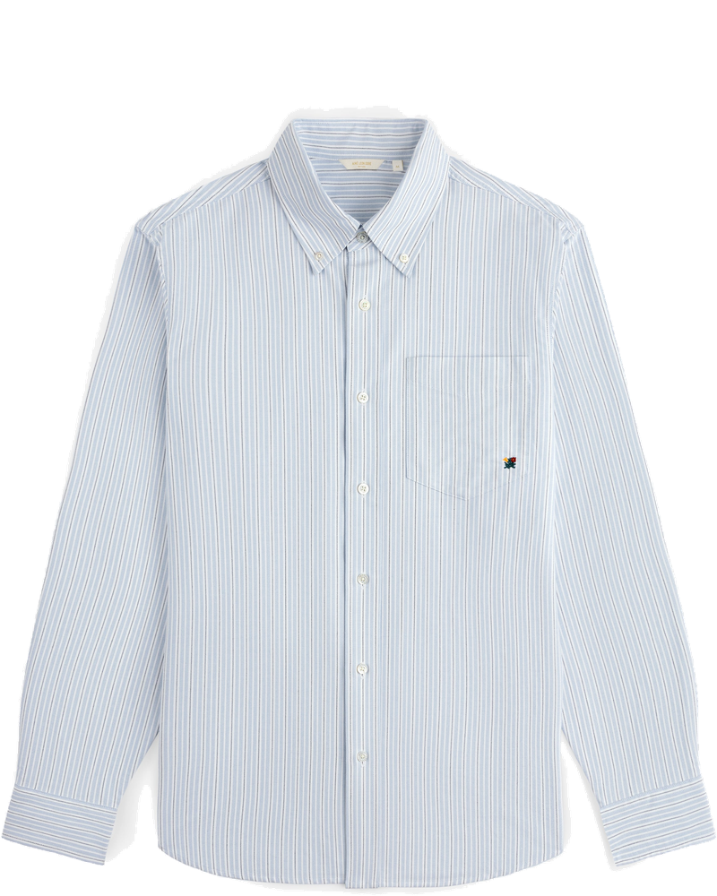 Yarn Dyed Striped Crest Shirt Aime leon dore – Гарантія оригінальності