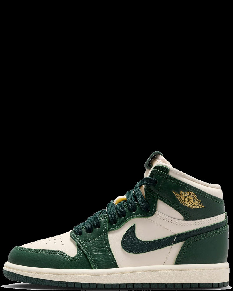 BG_REMOVED_CATALOG_Air Jordan 1 Little Kids Retro High OG "Fir Pro Green" Shoes - AIR JORDAN