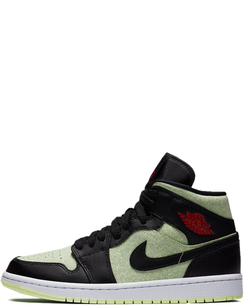 Womens Jordan 1 MID Se Barely Bolt Shoes Air jordan – Гарантія оригінальності