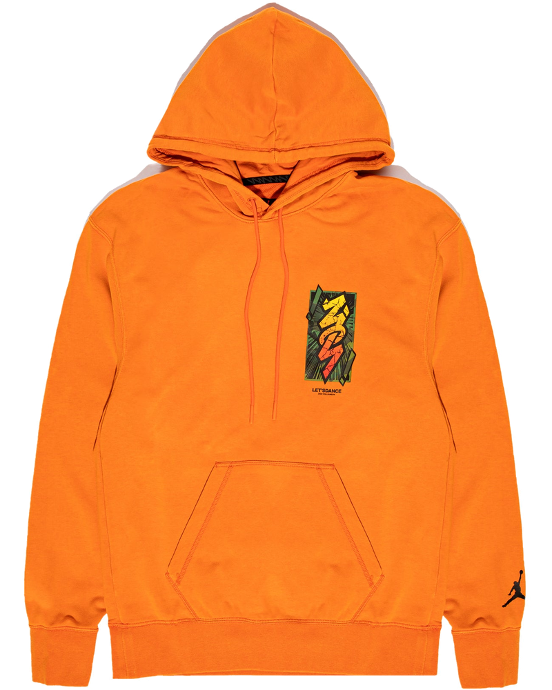 Оригінальна Jordan Mens Dri-Fit Zion Hoodie Campfire Orange Air jordan