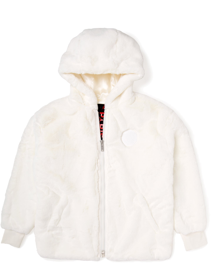 Jordan X Paris Saint-Germain Womens Fur Jacket Air jordan оригінал – Купити в Україні